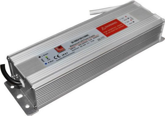 Adeleq LED Захранване Водоустойчиво IP67 Мощност 150W с Изходно Напрежение 24V