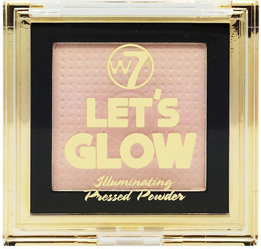W7 Cosmetics Let's Glow Illuminating Pressed Powder 6gr