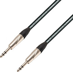 Prostage BTS-01 Studio- und Musikinstrumentenkabel 6,3mm Stecker - 6,3mm Stecker Länge 1m