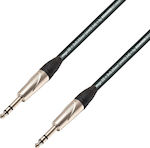 Prostage Kabel 6,3mm Stecker - 6,3mm Stecker 0.6m Schwarz (BTS-006)