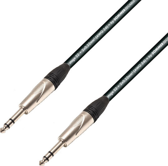 Prostage Cable 6.3mm male - 6.3mm male 0.3m (BTS-003)