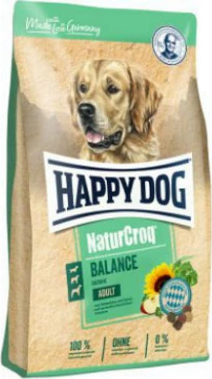 Happy Dog NaturCroq Adult Balance 1kg Dry Food for Adult Dogs with Corn and Poultry