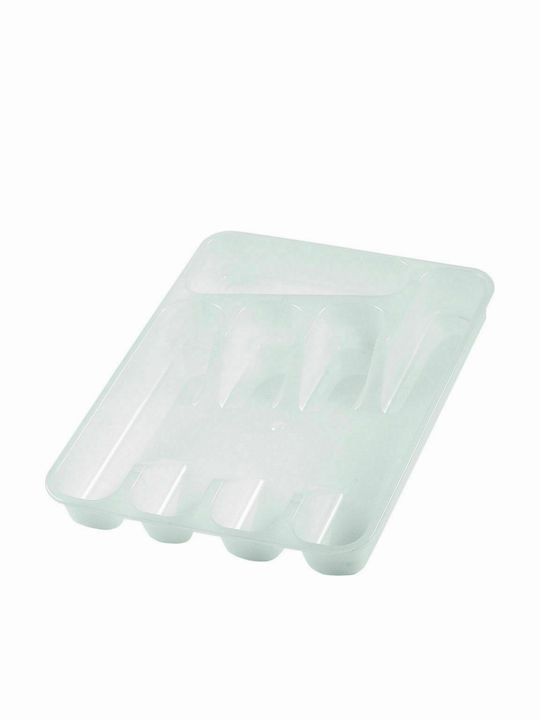 Keeeper Drawer Cutlery Tray Pablo Plastic 33.5x26.5x5cm White