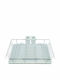 Sidirela Scurgător de vase Din Metal în Culoarea Alb 46x31x10cm