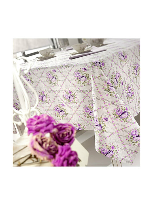 Nima Fabric Placemats Placemat Garden Rose Lilac Pink 50x30cm 2pcs 12301