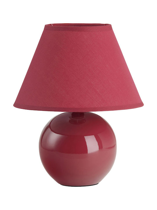 Brilliant Primo Classic Table Lamp E14 Red/Red