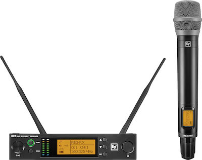 Electro-Voice Ασύρματο Πυκνωτικό Μικρόφωνο RE3-RE520-8M Χειρός Φωνής