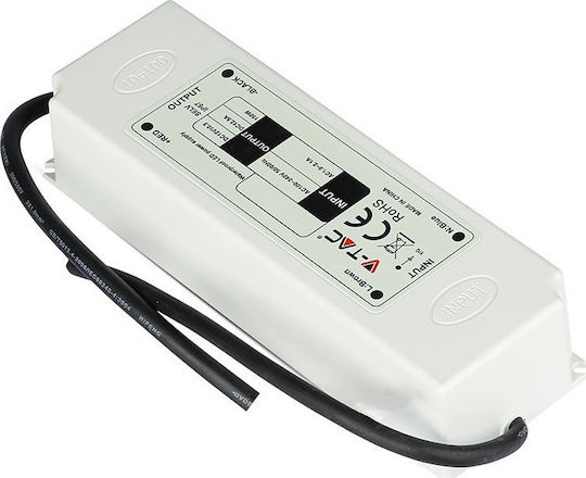 V-TAC Dimmbares LED-Netzteil Wasserdicht IP67 Leistung 75W mit Ausgangsspannung 12V
