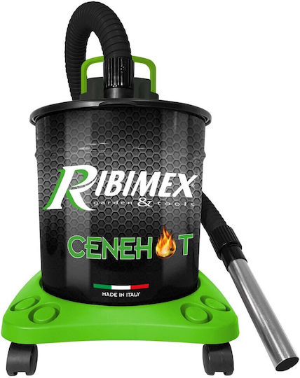 Ribimex Cene-Hot Aschesauger für warme Asche 950W mit Behälter 18Es
