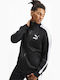 Puma Iconic T7 Men's Sweatshirt Jacket with Pockets Black