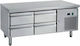Karamco Английски превод: Stainless Steel Refrigerator Counter with 4 Drawers and Cooling Machine +2/+8°C L136xW70xH65см U-GN2140TN