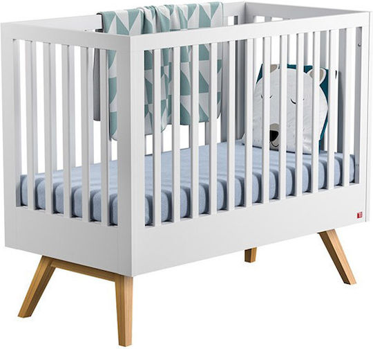Vox Polymorphische Babybett Nature Baby Weiß & Eiche