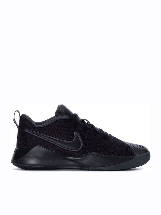 Team Hustle Quick 2 Αθλητικά Παιδικά Παπούτσια Running με Κορδόνια Black / Anthracite / Volt