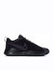 Team Hustle Quick 2 Αθλητικά Παιδικά Παπούτσια Running με Κορδόνια Black / Anthracite / Volt