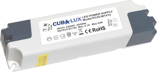 Cubalux LED Захранване IP20 Мощност 24W с Изходно Напрежение 12V