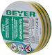 GTC Μονωτική Ταινία 19mm x 20m Factor PVC Yellow Κίτρινη