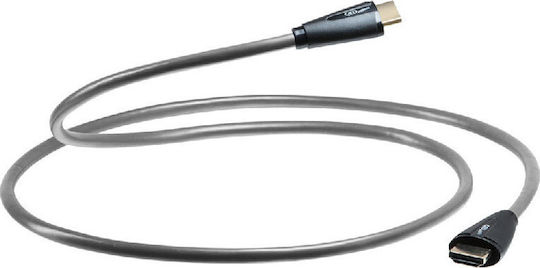 QED HDMI 2.0 Premium High Speed 4K 60Hz HDR Cable HDMI male - HDMI male 1.5m Μαύρο