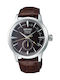 Seiko Presage Basic Line Часовник Автоматичен с Кафяв Кожена каишка