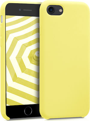 KWmobile Silicone Back Cover Yellow (iPhone SE 2022/2020/8/7)