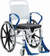 Rebotec Genf Scaun Cu Rotile 24" Baie 46cm Albastru
