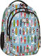 Lyc Sac One The Jock Schulranzen Rucksack Junior High-High School Hellblau