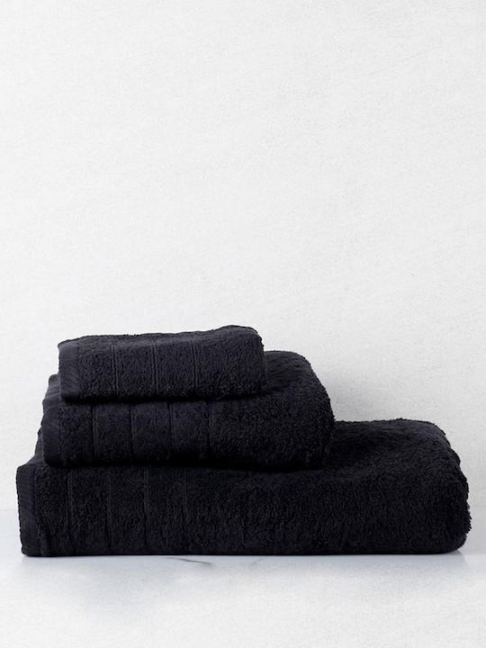 Sunshine Πετσέτα Χεριών Dory 30x50εκ. Black Βάρ...