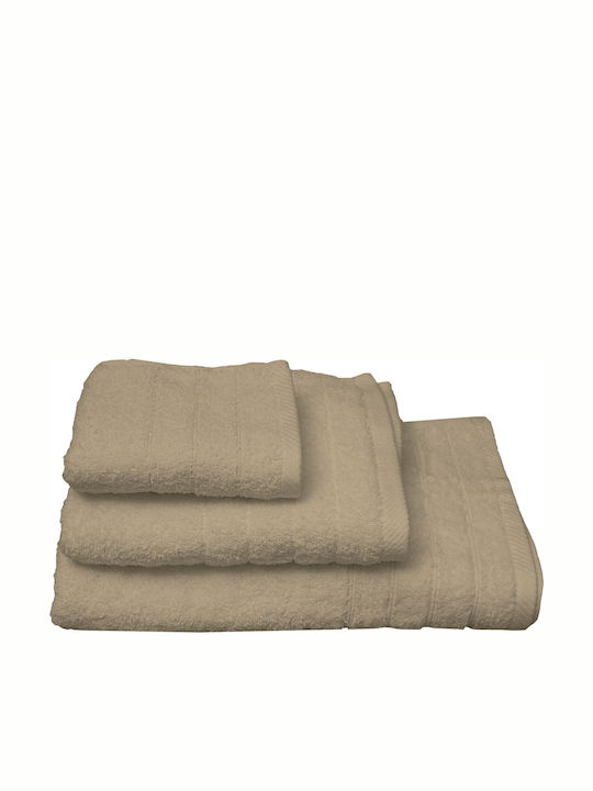 Sunshine Πετσέτα Χεριών Dory 30x50εκ. Beige Βάρ...