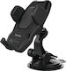 Hoco CA31 Cool Run Car Mobile Mount with Adjustable Hooks Black HC-CA31