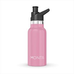 Montii Ανοξείδωτο Παγούρι Mini Drink Pink 350ml