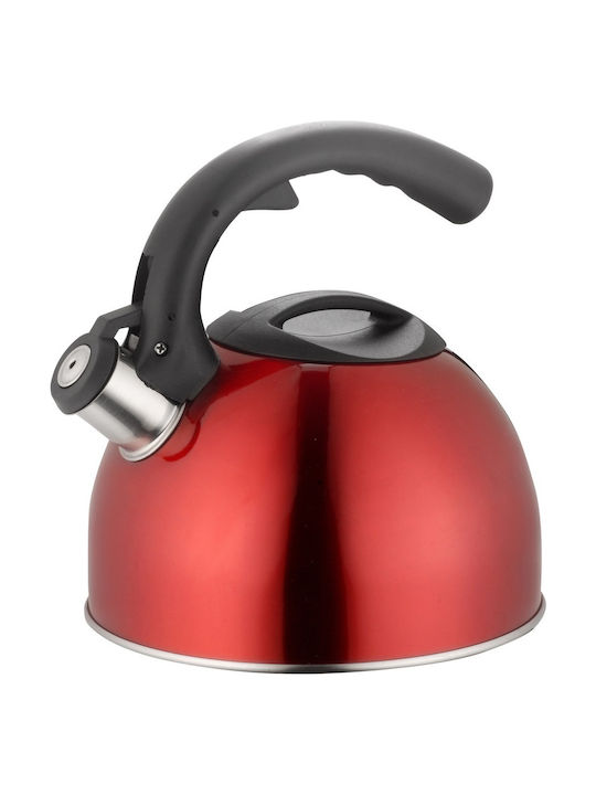 Lamart Kettle Stainless Steel Red 3000ml 1pcs