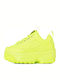 Disruptor II Wedge Chunky Sneakers Yellow