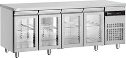 Inomak Prunus Commercial Refrigerator 571lt with 4 Doors +3/+10°C L224xD70xH87.5cm Inomak Prunus Commercial Refrigerator 571lt with 4 Doors +3/+10°C L224xD70xH87.5cm