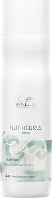 Wella Professionals Nutricurls Curl Medium Σαμπουάν Λείανσης για Σγουρά Μαλλιά 250ml