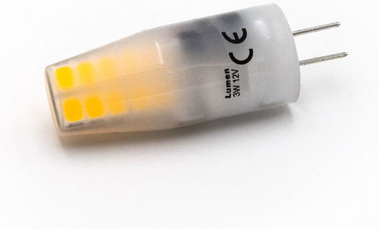 Adeleq LED крушка 3W Тип Флуоресцентни за фасунга G4 и форма T8 Хладно бяло 300лм Димируем