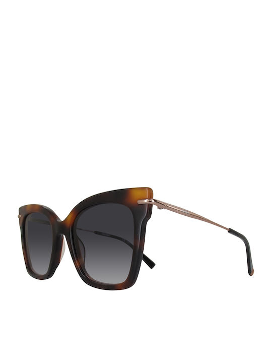 Max Mara Needle IV Women's Sunglasses with Brown Frame