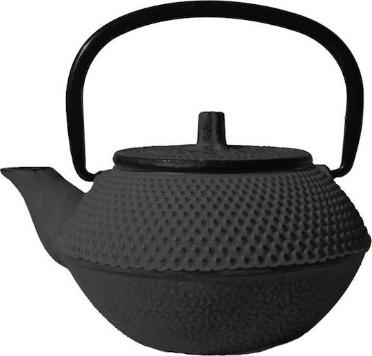 Dinox Oriental Τσαγιέρα με Φίλτρο Μαντεμένια Black 1200ml