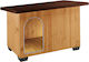 Ferplast Baita Dog House Wooden Outdoor Brown 122x79x78cm
