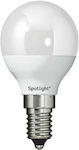 Spot Light LED Lampen für Fassung E14 und Form G45 Warmes Weiß 380lm 1Stück
