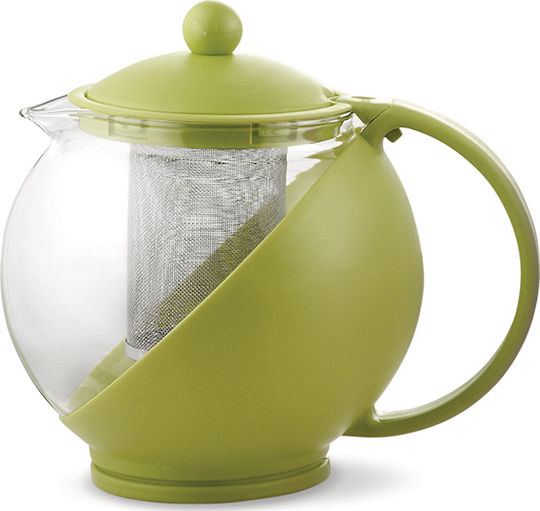 Luigi Ferrero Glass Teapot with Filter 1250ml
