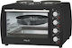 Felix FXO-4504 Electric Countertop Oven 45lt with 3 Burners