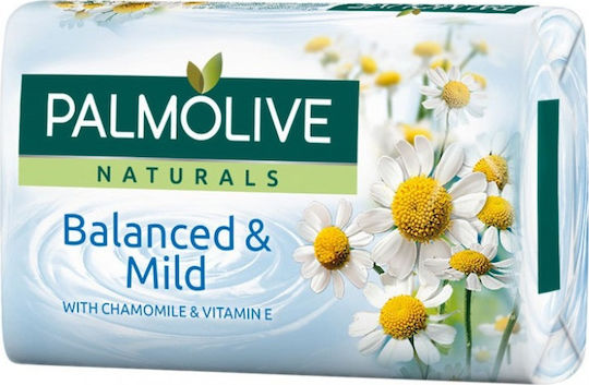 Palmolive Naturals Balanced & Mild Chamomile & Vitamin E Μπάρα Σαπουνιού 90gr