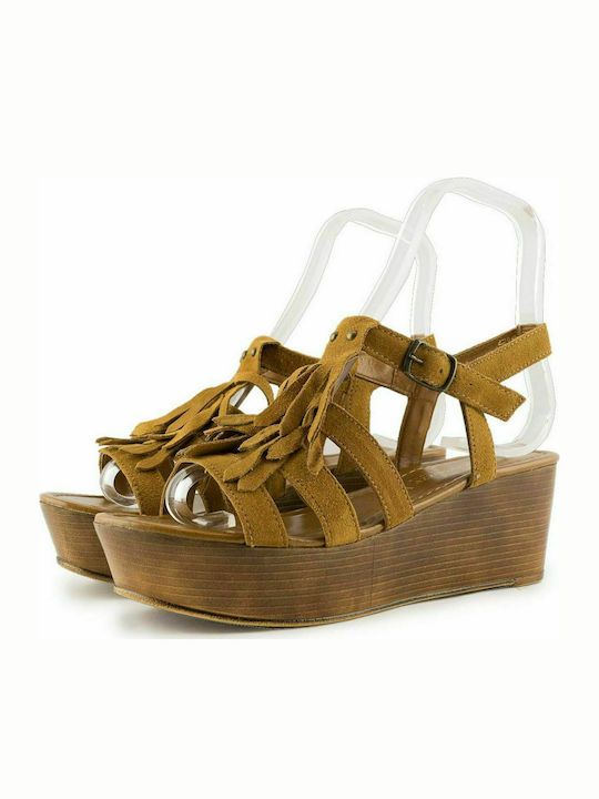 Marco Tozzi Women's Suede Platform Shoes Gray 2...