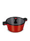 Lamart Alue Deep Pot made of Cast Aluminum 6lt / 28cm
