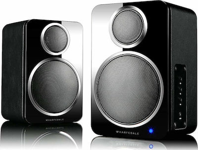 Wharfedale DS-2 S019.31651 Aktive Lautsprecher 2 Anzahl von Fahrern mit Bluetooth 30W (Paar) Schwarz