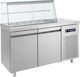 Bambas Frost Bambas Frost Kühlvitrine Boden Mit Kapazität 9x1/4 GN 155x70x130cm SM 155