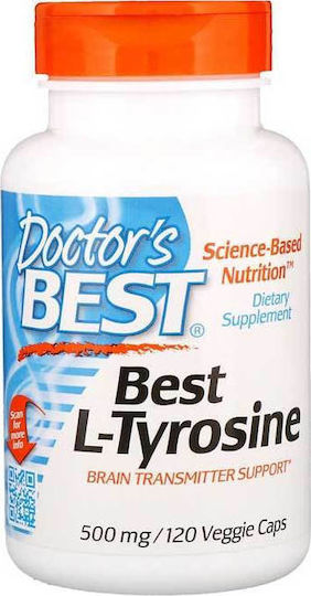 Doctor's Best Best L-Tyrosine 500мг 120 Капсули