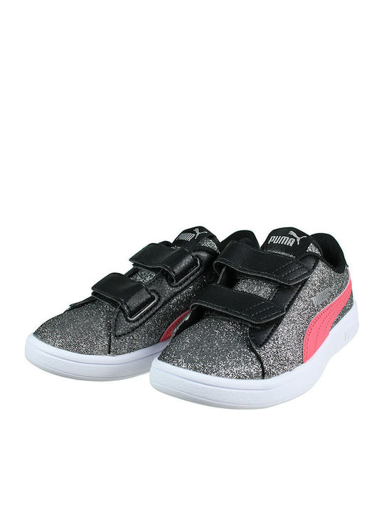 PUMA Smash Glitz Glam Παιδικά Sneakers με Σκρατ...