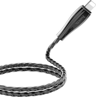 Hoco U56 Stainless USB-A to Lightning Cable Gray 1.2m