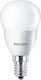 Philips Corepro LED Bulb 5.5W for Socket E14 and Shape P45 Cool White 520lm