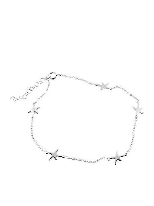 Silver toe bracelet 925